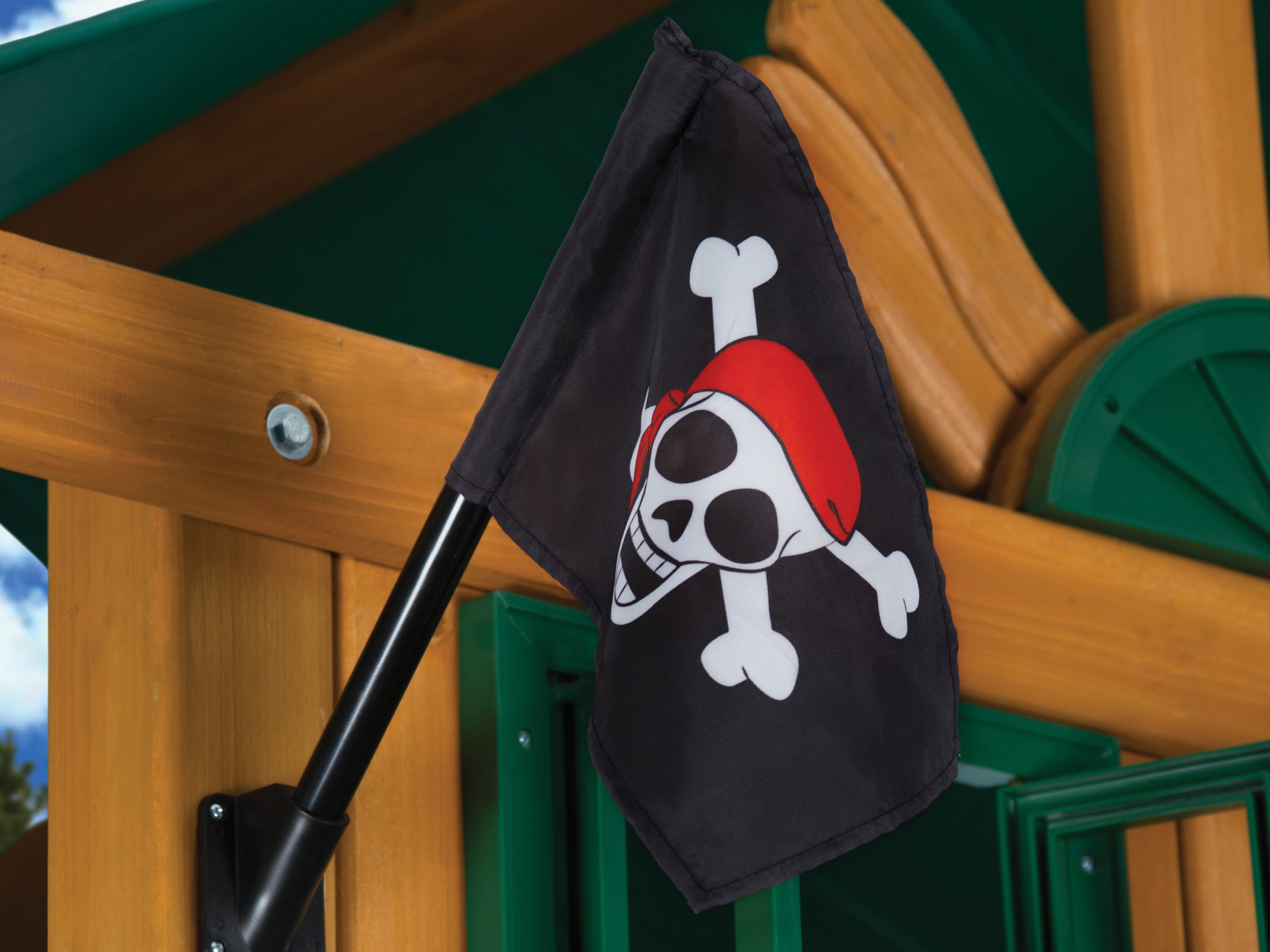 Turn Your Backyard Playset Into A Pirate Ship Turn Your Backyard Playset Into A Pirate Ship
