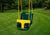 Lifestyle shot of green infant swing by Gorilla Playsets. Lifestyle shot of green infant swing by Gorilla Playsets.