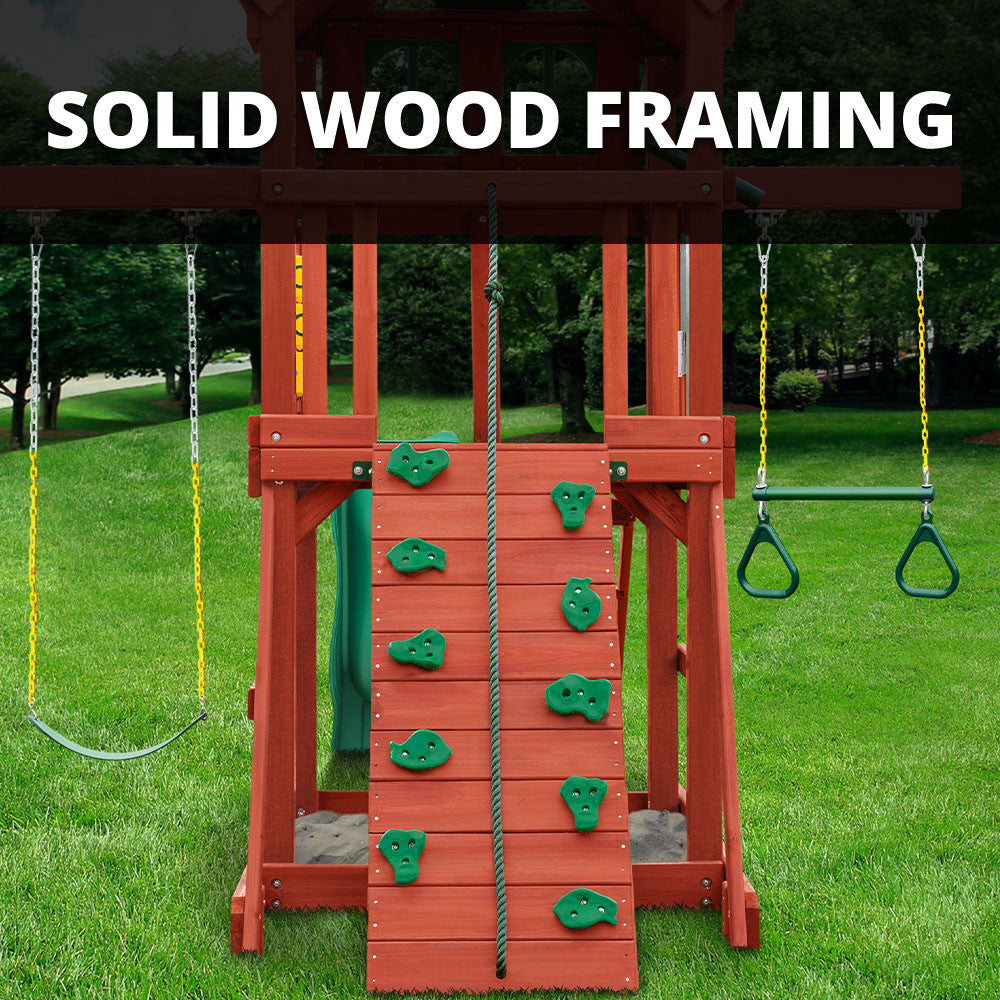 Five Star II Space Saver Swing Set for Kids Five Star II Space Saver Swing Set for Kids