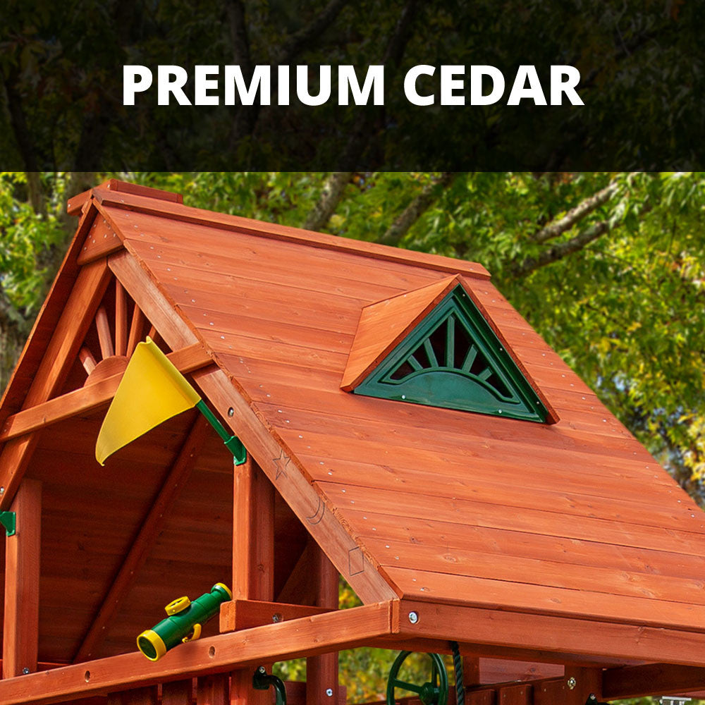 Sun Palace Deluxe Swing Set Sun Palace Deluxe Swing Set