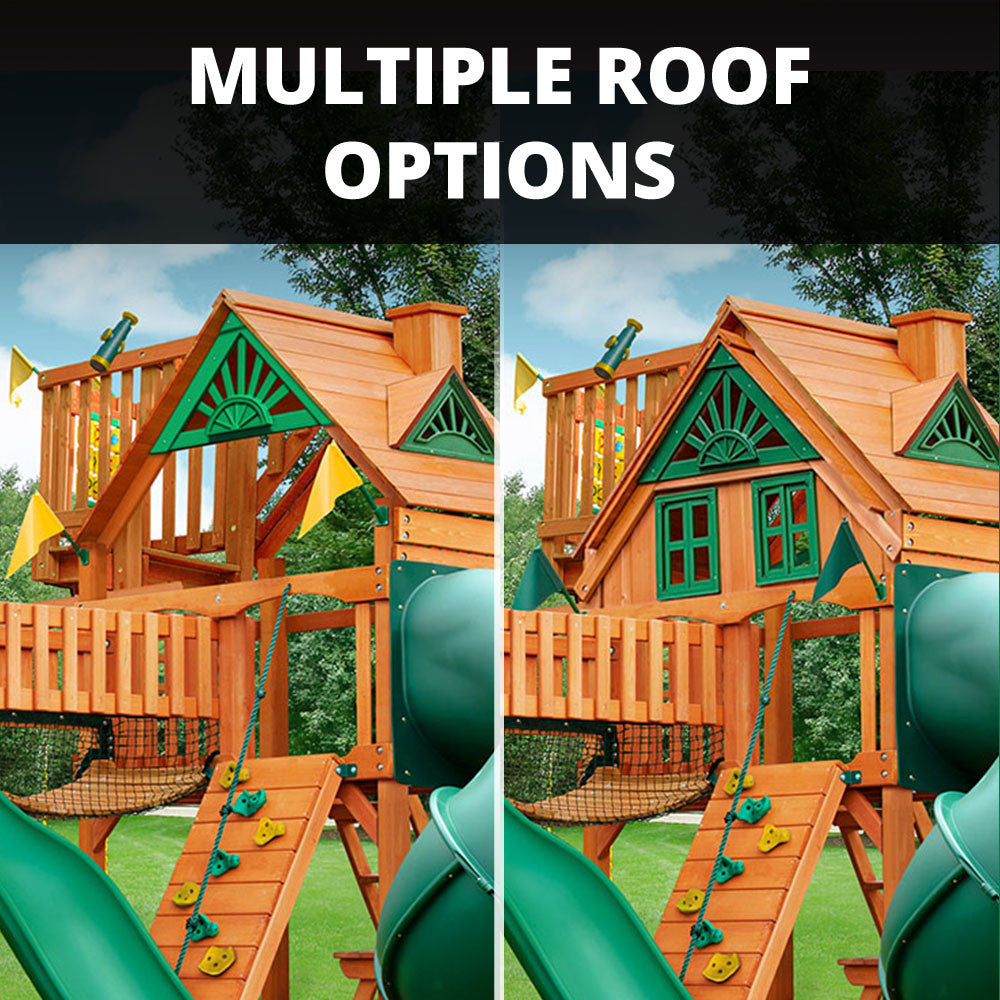 Wilderness Gym w/ Sky Loft Swing Set Wilderness Gym w/ Sky Loft Swing Set
