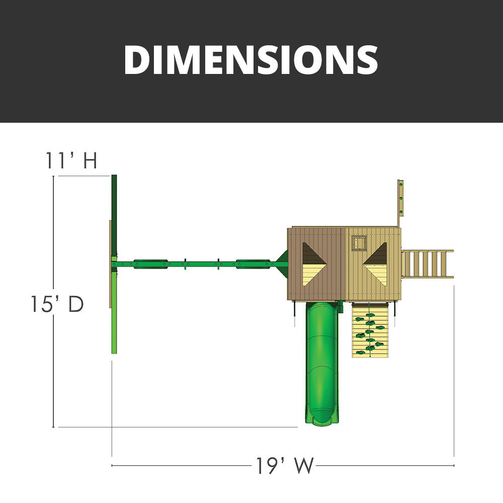Chateau Swing Set Chateau Swing Set