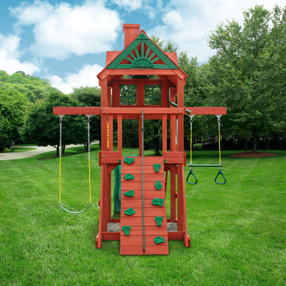 Five Star II Space Saver Swing Set for Kids Five Star II Space Saver Swing Set for Kids