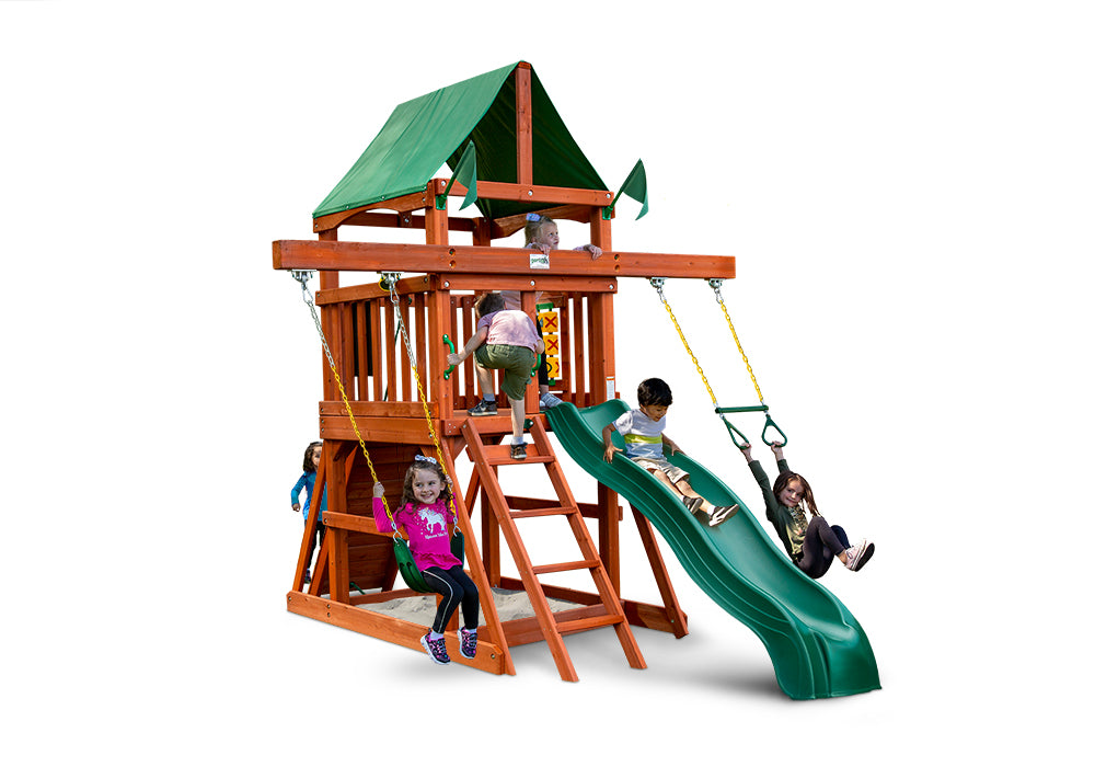 Five Star II Space Saver Swing Set for Kids Five Star II Space Saver Swing Set for Kids