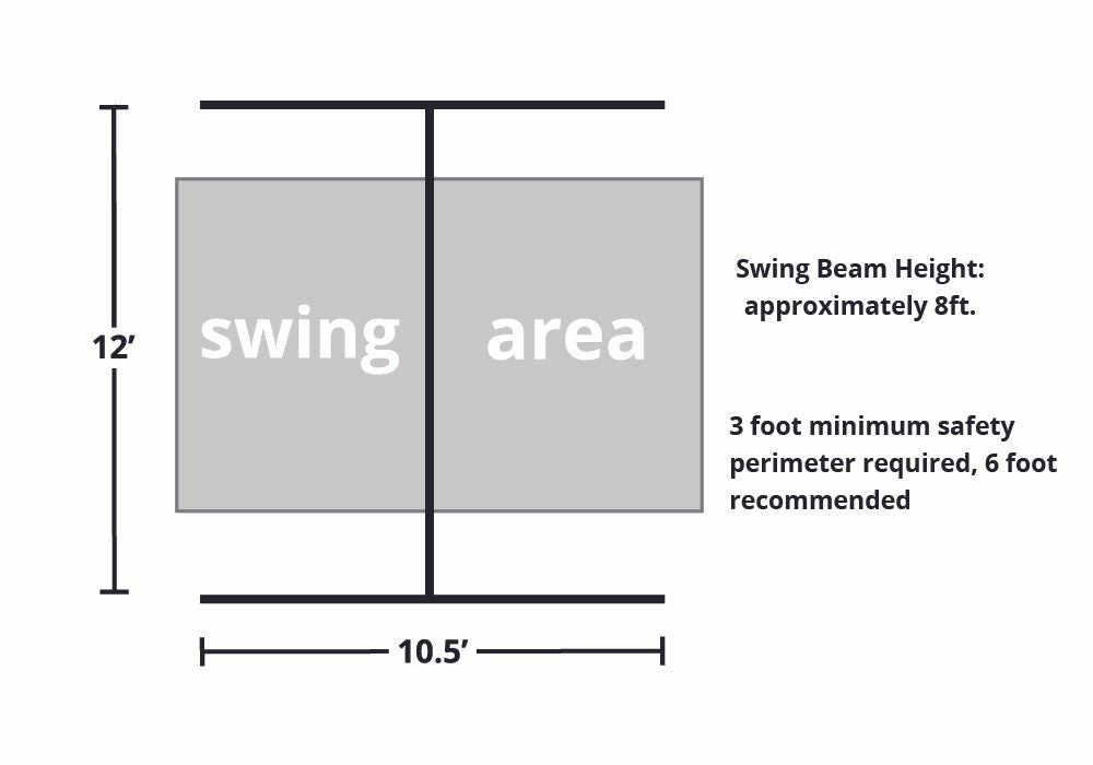 Free Standing Swing Set - Hardware-Only Kit Free Standing Swing Set - Hardware-Only Kit