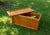 Lifestyle shot of wooden toy chest by Gorilla Playsets. Lifestyle shot of wooden toy chest by Gorilla Playsets.