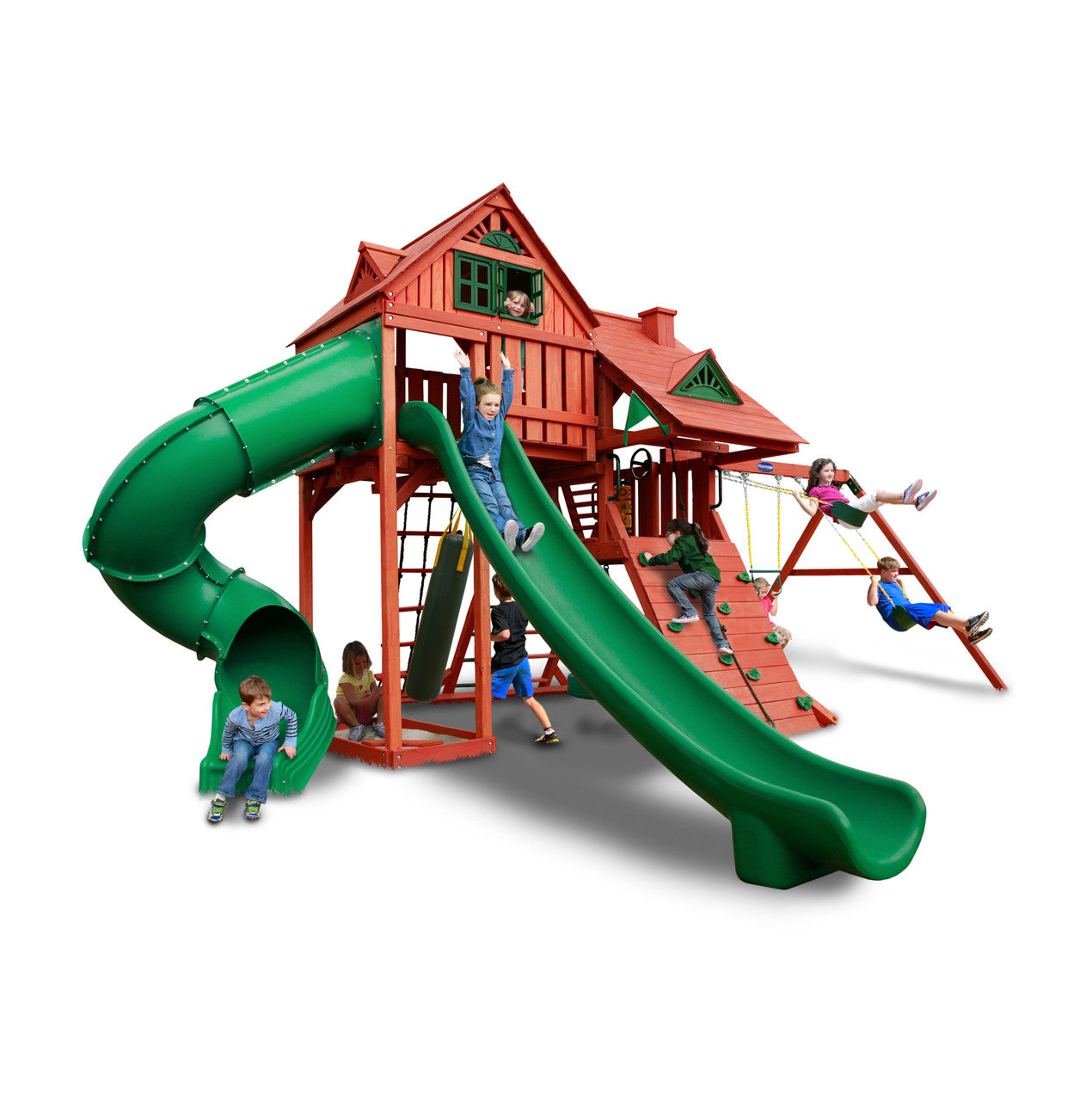 Sun Palace Deluxe Swing Set Sun Palace Deluxe Swing Set