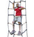 Child climbing cargo net Child climbing cargo net
