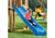 Lifestyle shot of Blue Summit Slide from Gorilla Playsets Lifestyle shot of Blue Summit Slide from Gorilla Playsets