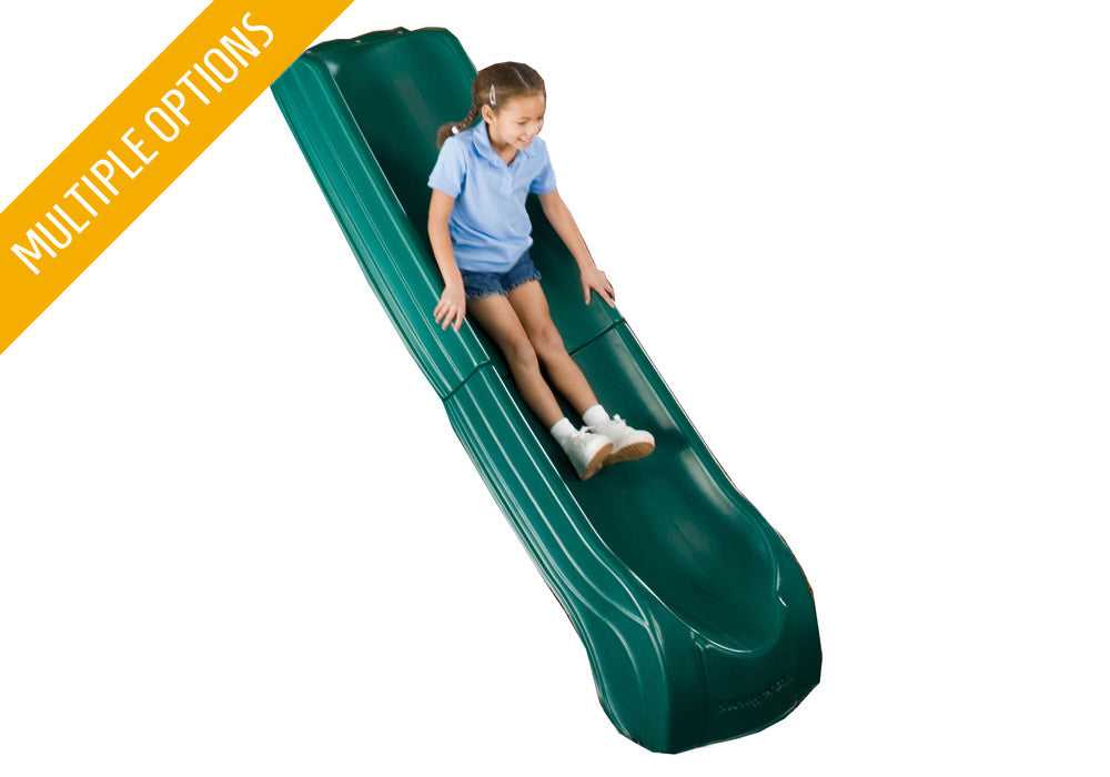 Studio shot of Green Summit Slide from Gorilla Playsets Studio shot of Green Summit Slide from Gorilla Playsets