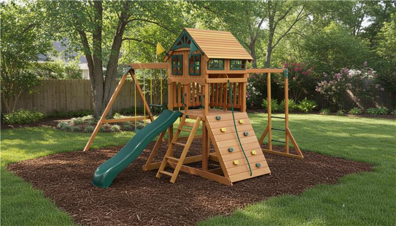 What to Put Under a Swing Set