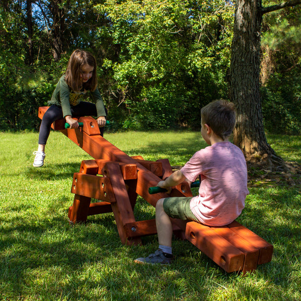 Wood See-Saw for Children | Gorilla Playsets
