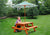 Lifestyle image of children's picnic table by Gorilla Playsets.