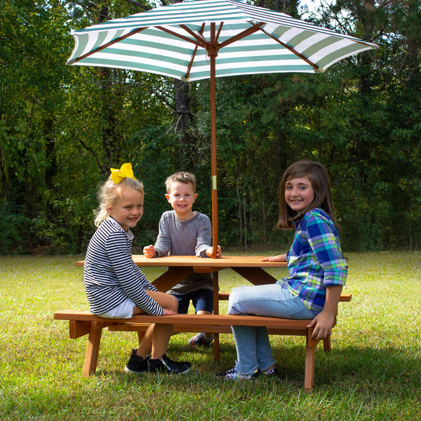 child patio table with umbrella Kids Picnic Look! I made a Reinforced Stability Color:Metallic Grape WE