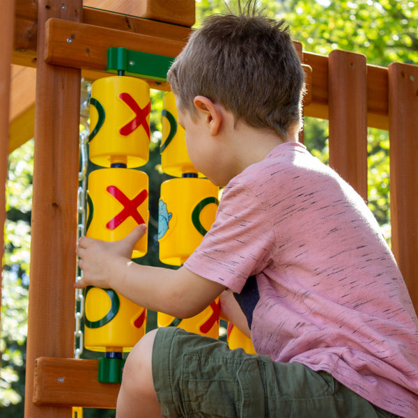 Tic Tac Toe Panel for Outdoor Playset | Gorilla Playsets