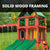 PlayMaker Deluxe Swing Set w/ Grey Slides