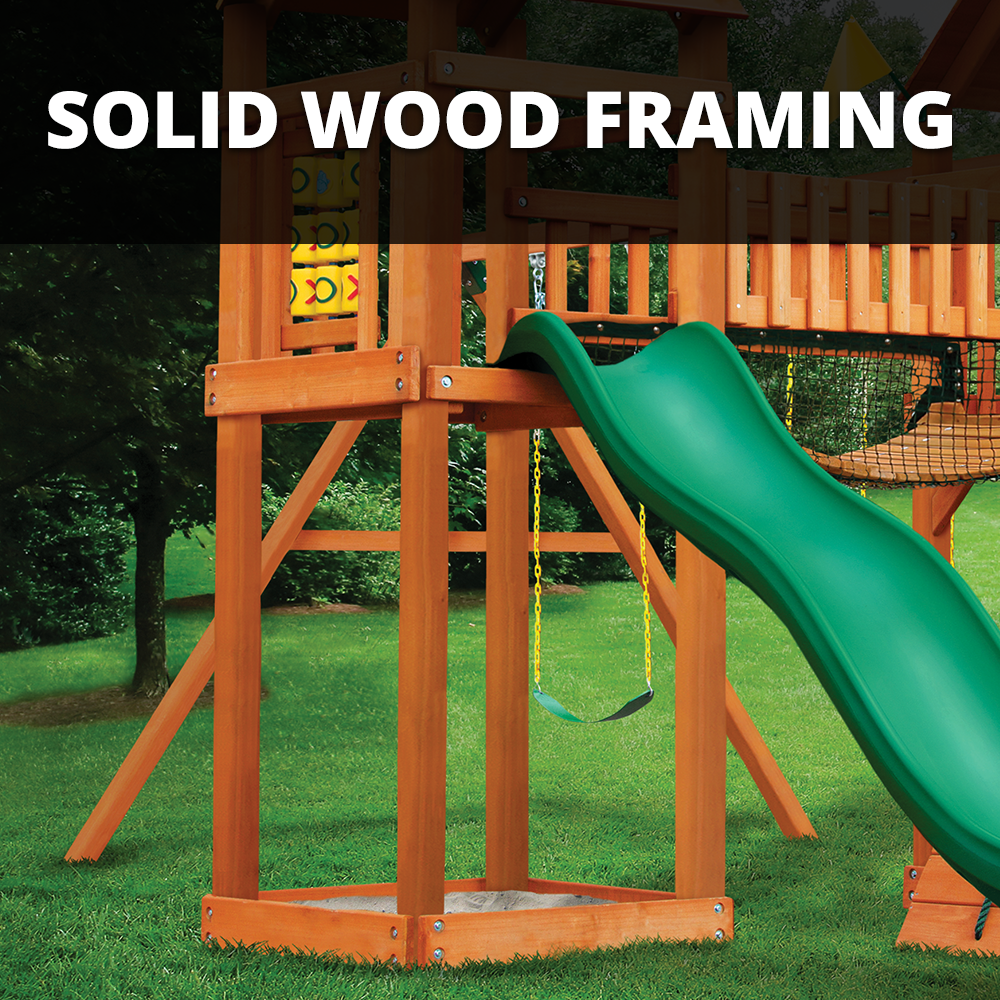 Wilderness Gym Swing Set