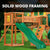 Wilderness Gym w/ Sky Loft Swing Set