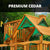 Chateau w/ Sky Loft Swing Set