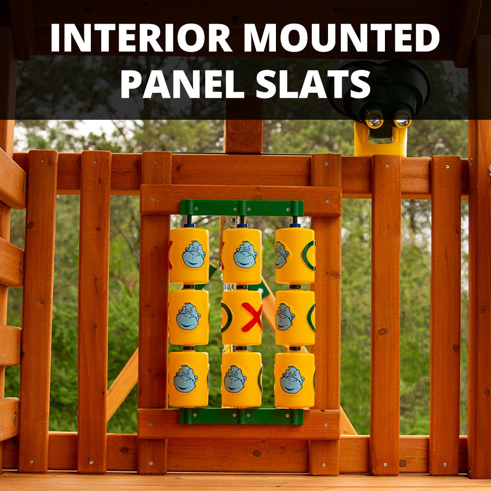 Outing w/ Monkey Bars Swing Set