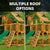 Chateau w/ Sky Loft Swing Set