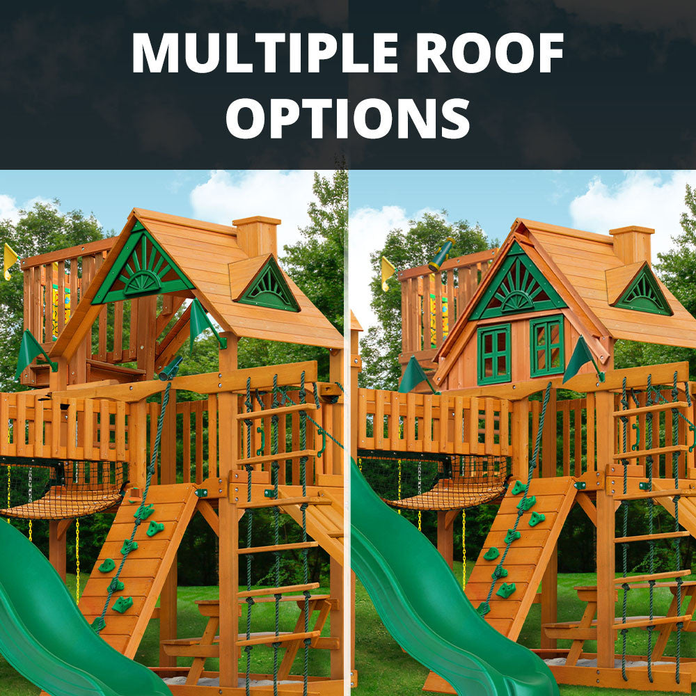 Pioneer Peak w/ Sky Loft Swing Set