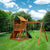 Outing w/ Trapeze Bar Swing Set