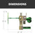 Wilderness Gym Swing Set