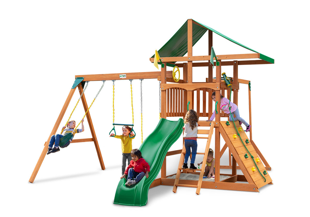 Outing w/ Monkey Bars Swing Set