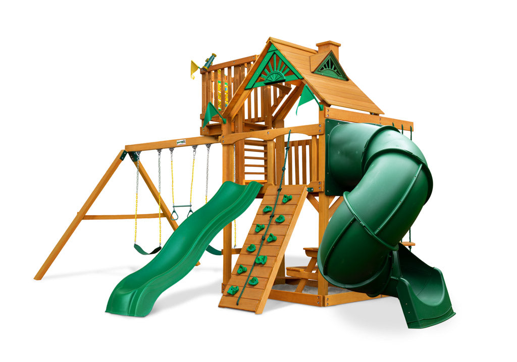 Mountaineer w/ Sky Loft Swing Set