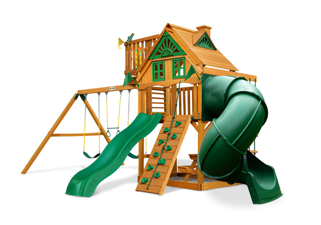 Mountaineer w/ Sky Loft Swing Set