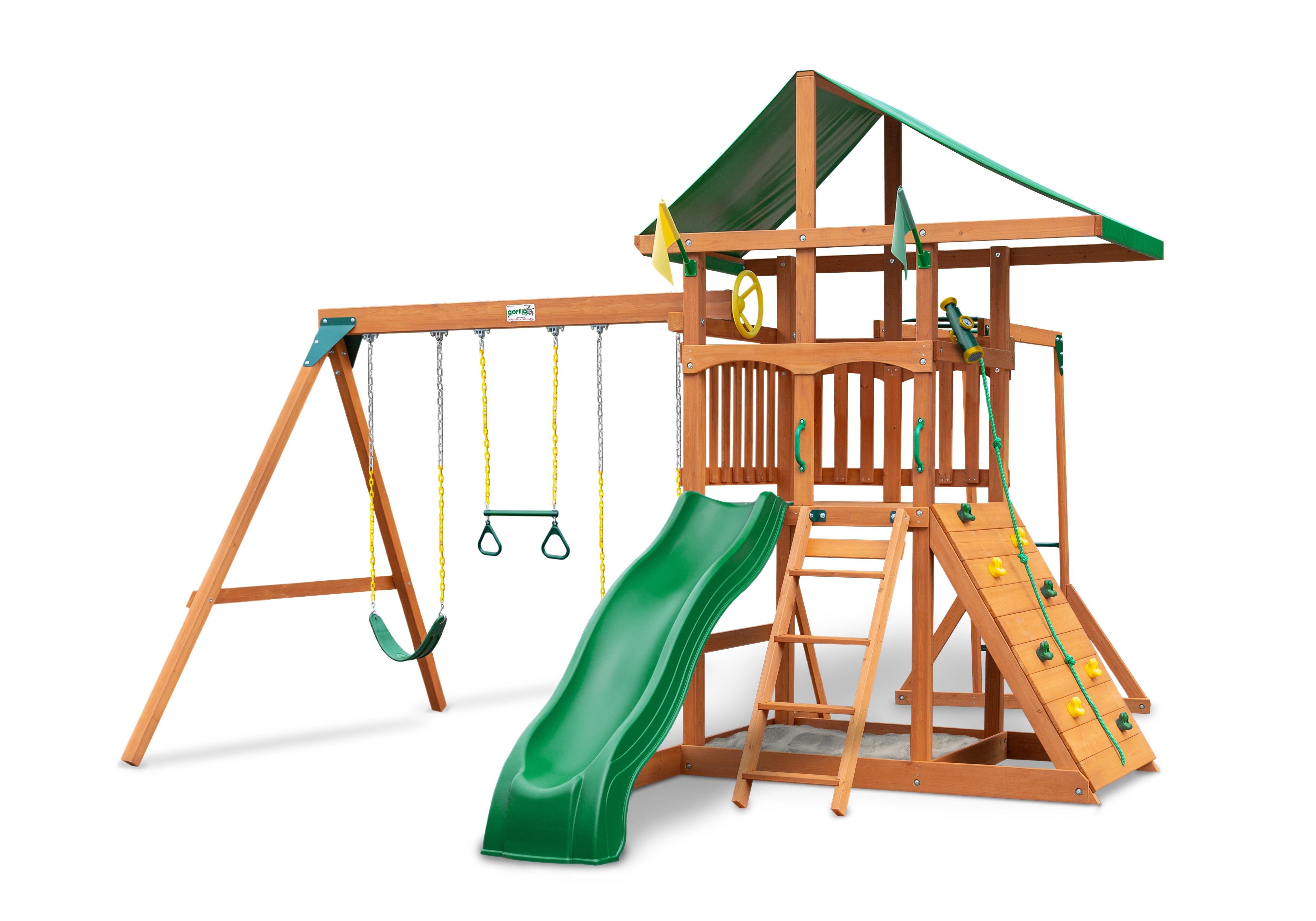 Outing w/ Monkey Bars Swing Set