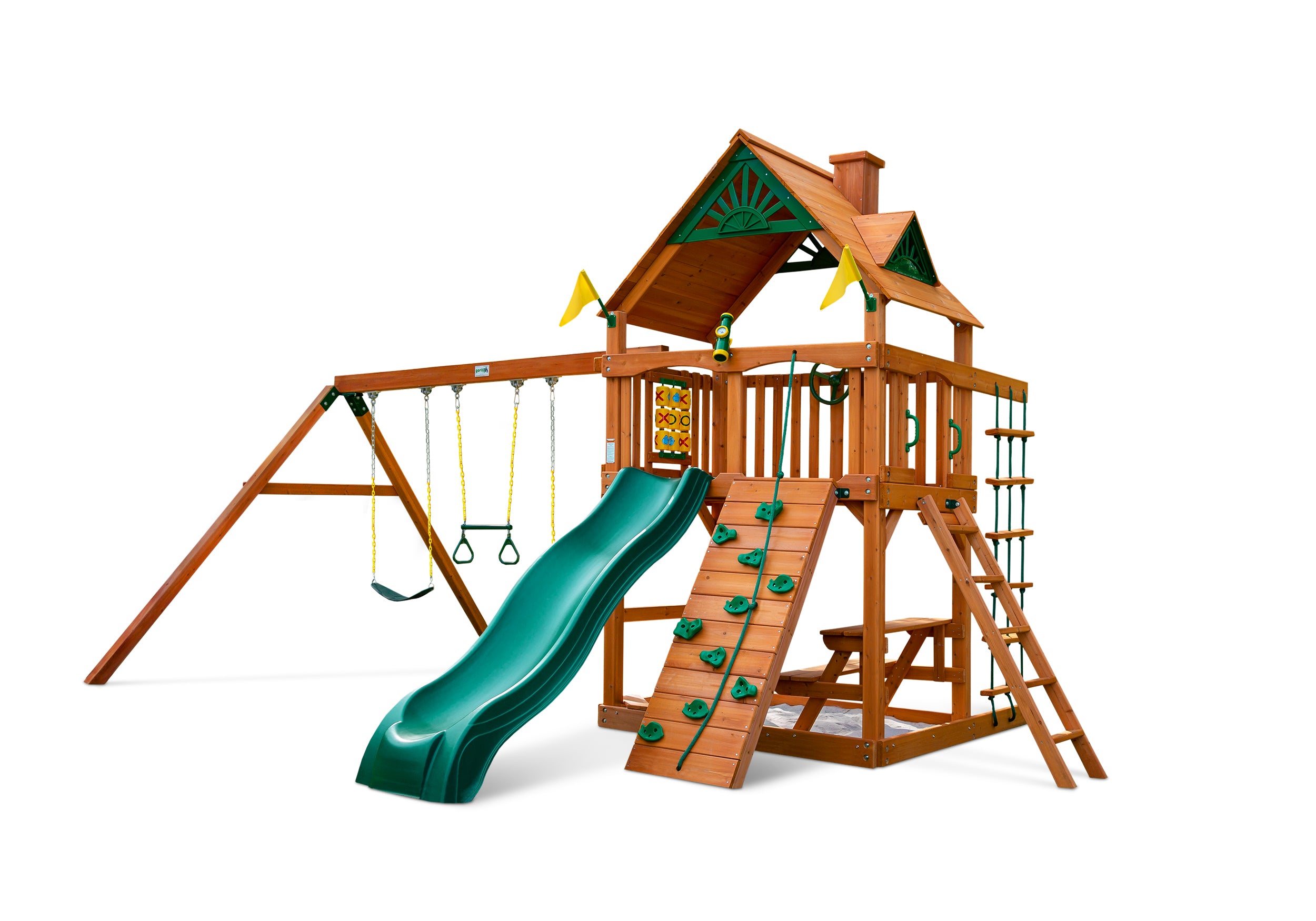 Chateau Swing Set