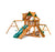 Frontier w/ Sky Loft Swing Set