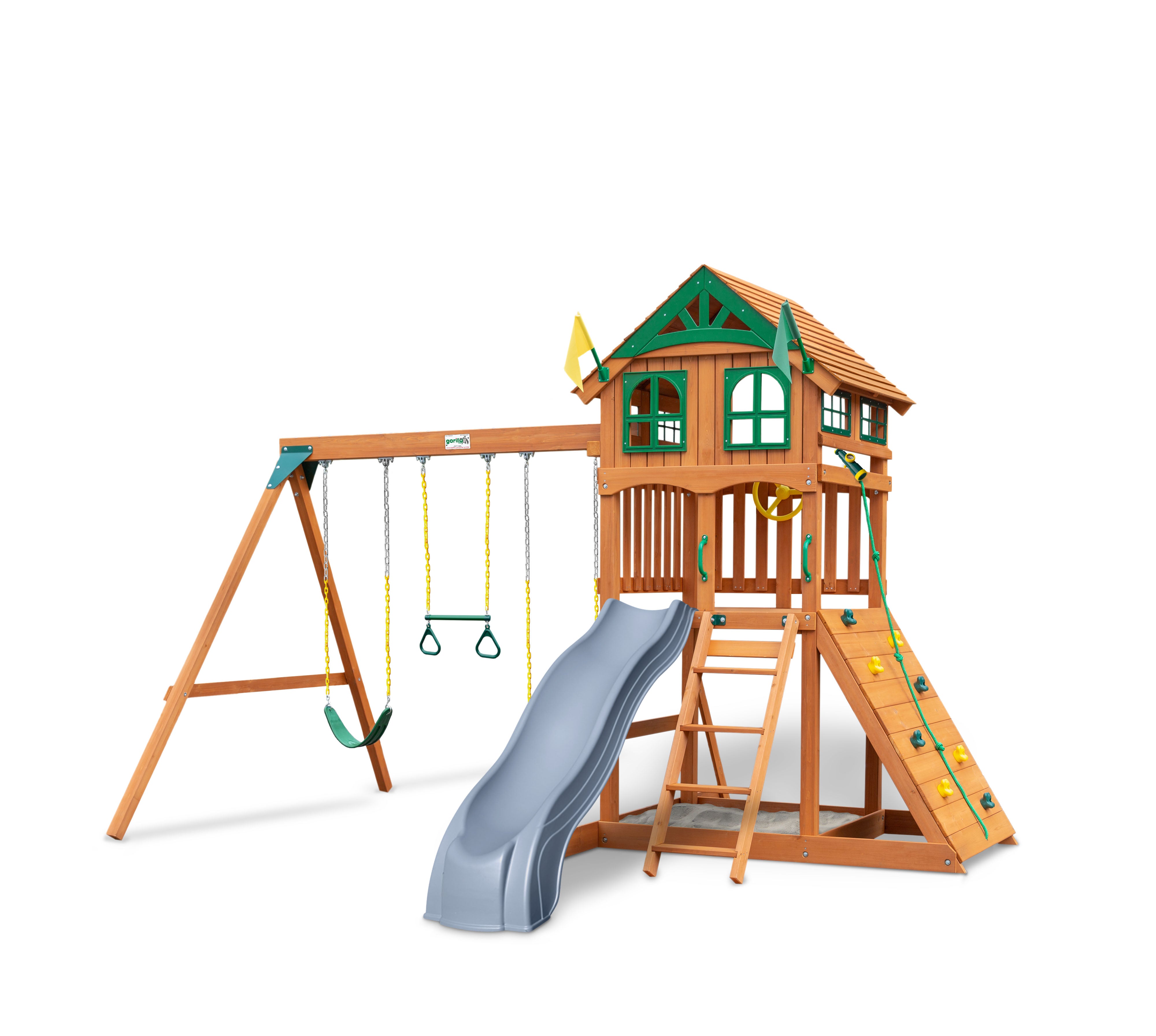 Outing w/ Wood Roof & Grey Slide