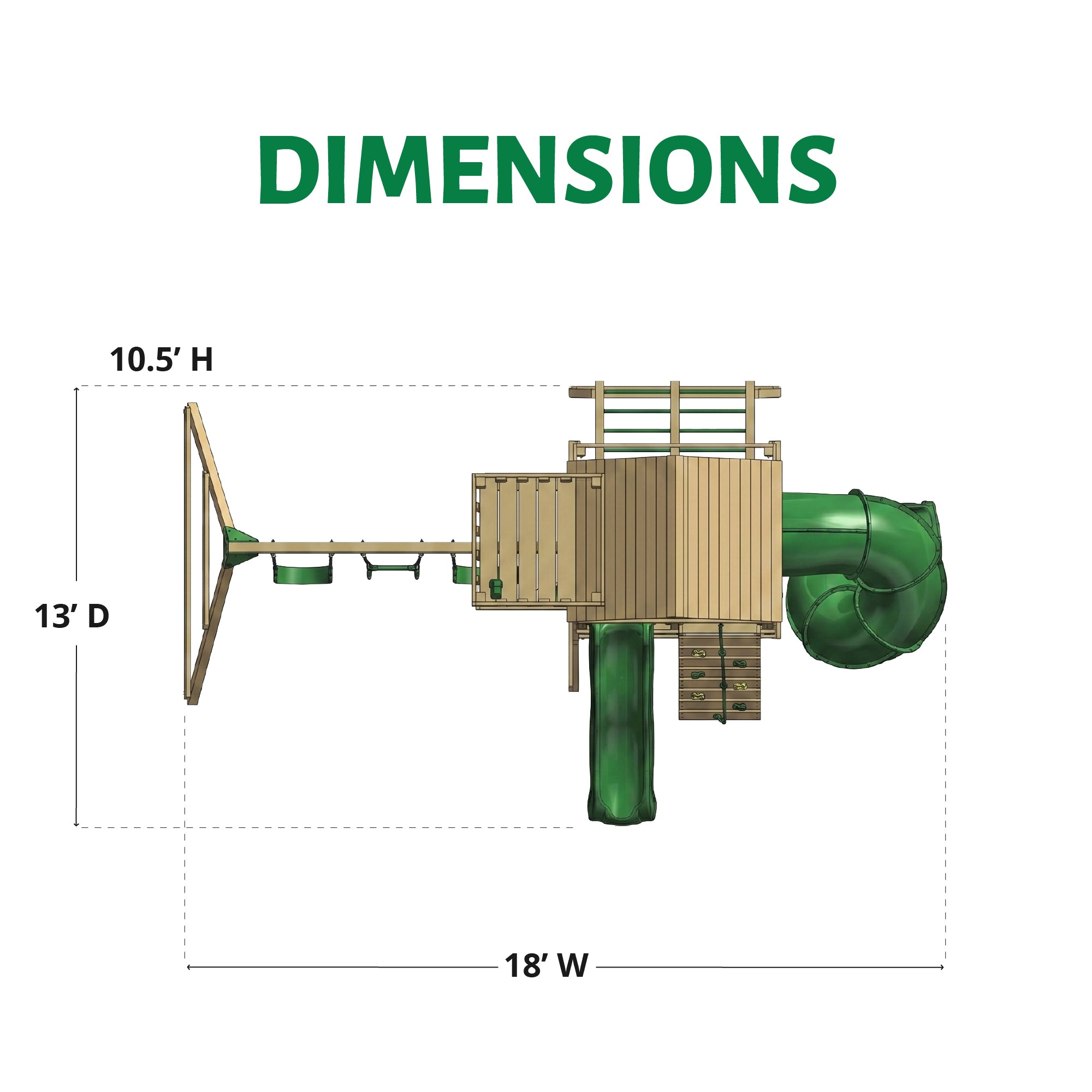 Alpine Adventure Wooden Playset