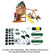 Exploded view of the Alpine custom hardware kit