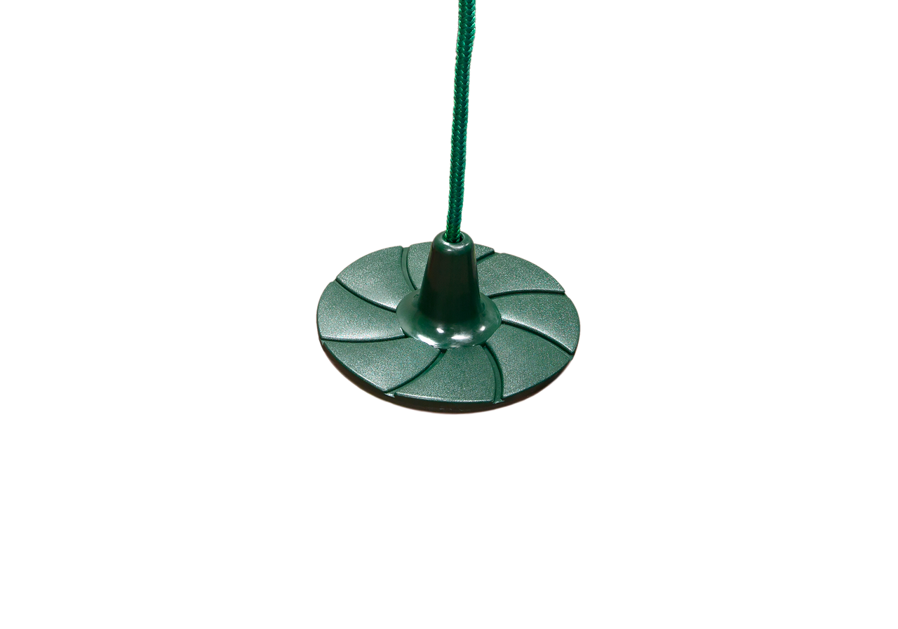 Studio view Green Disc Swing from Gorilla Playsets.