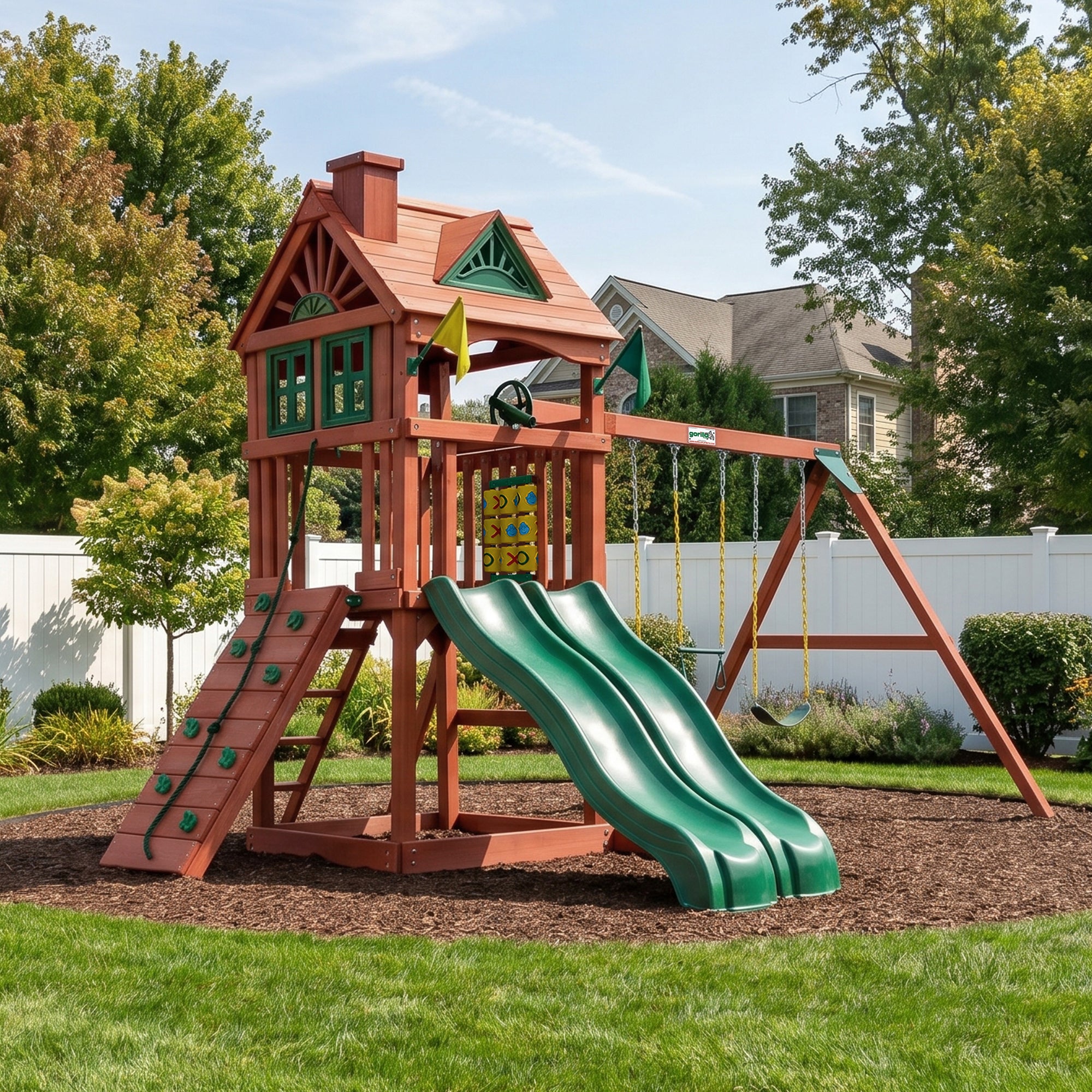 Double Down II Swing Set