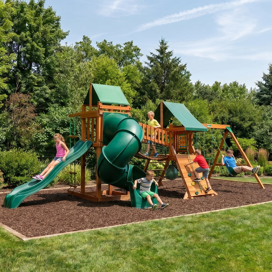 High Point Deluxe Swing Set