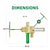 Homestead Swing Set for Kids