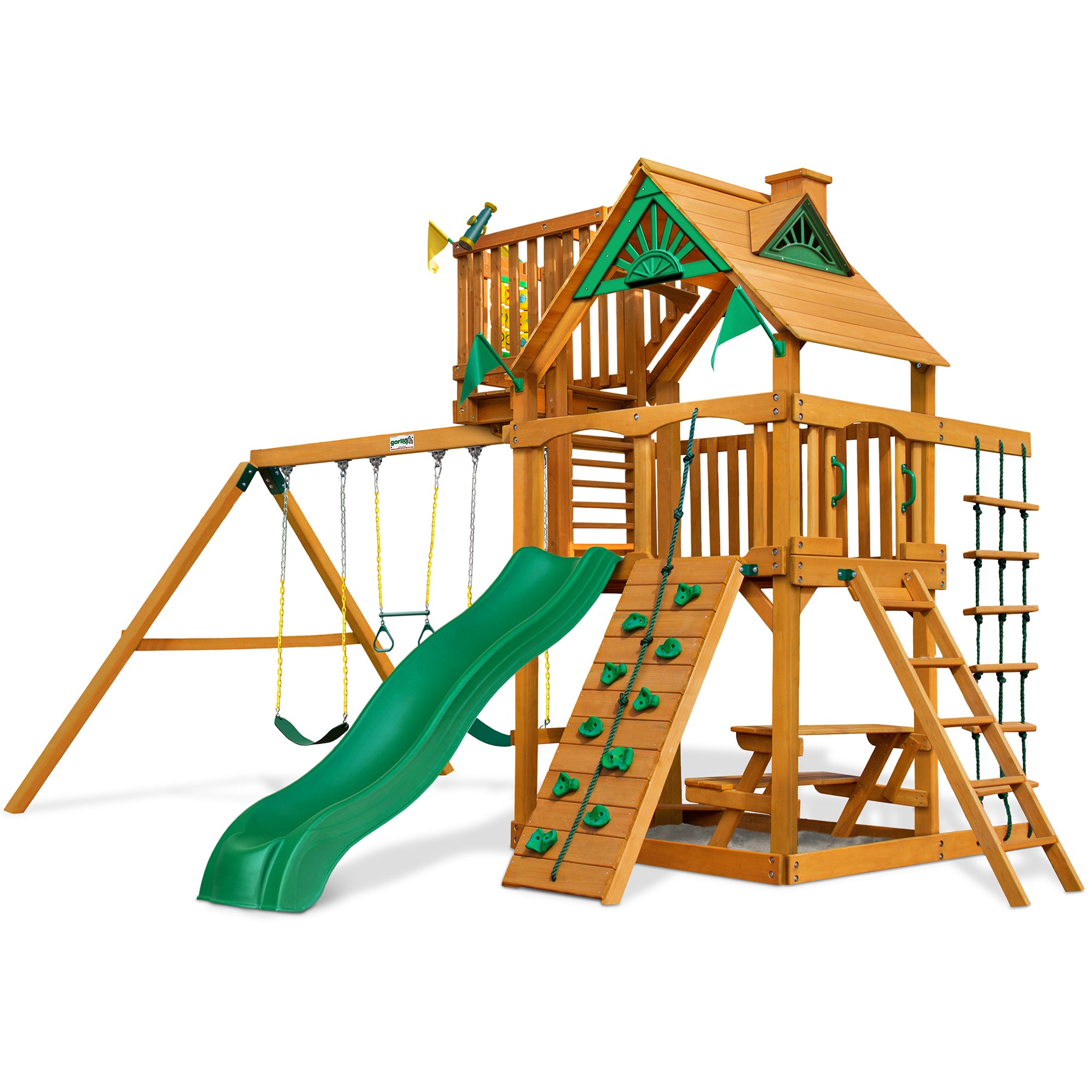 Chateau Swing Set