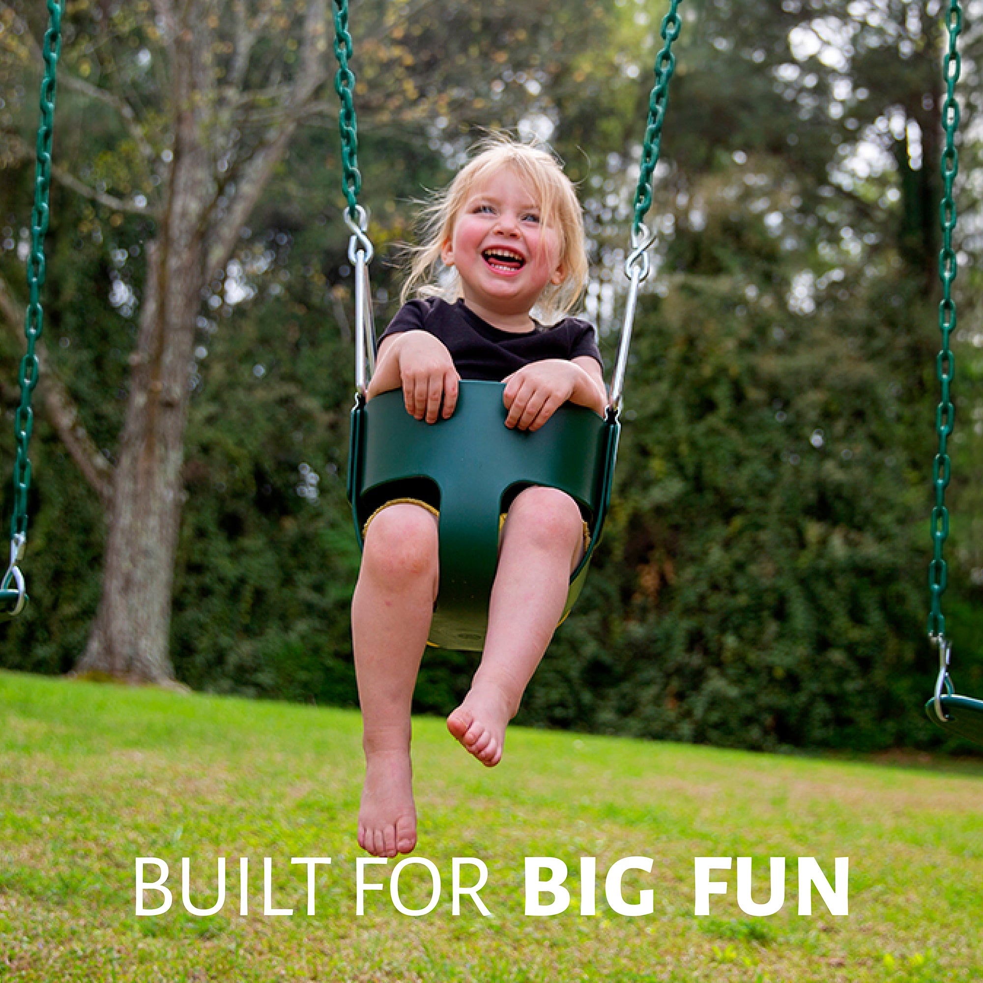 Full Bucket Toddler Swing