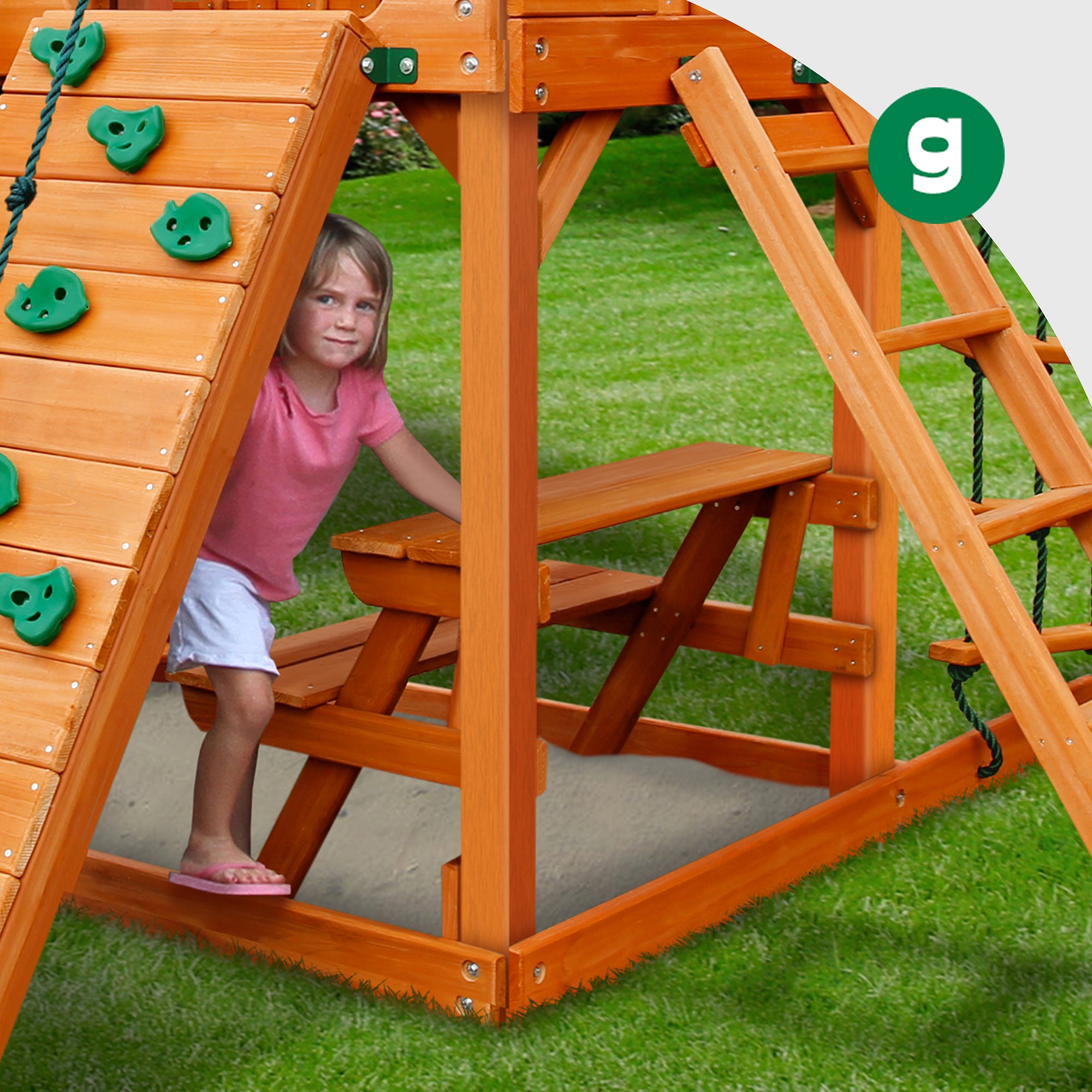 Chateau Tower Swing Set