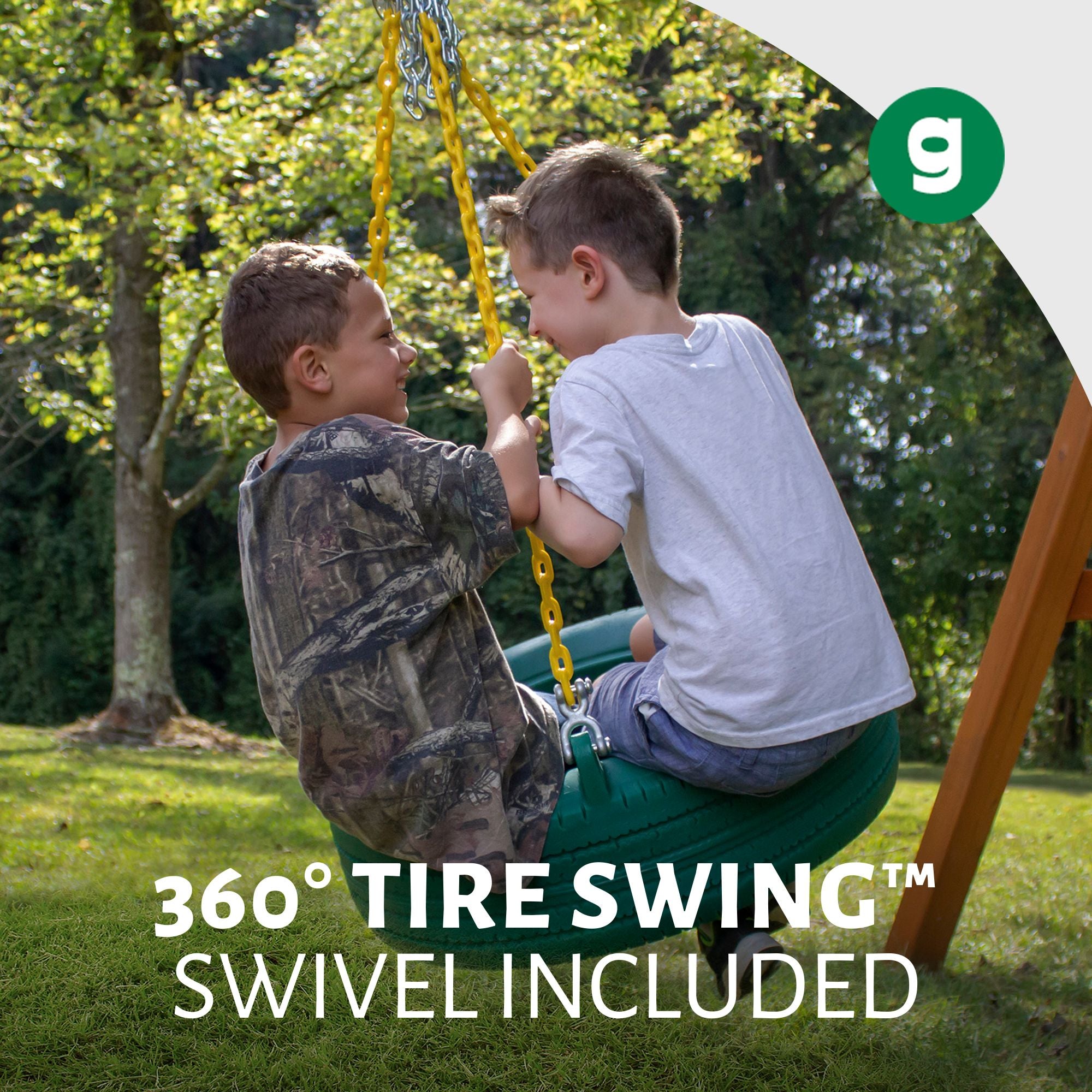 Homestead Swing Set for Kids