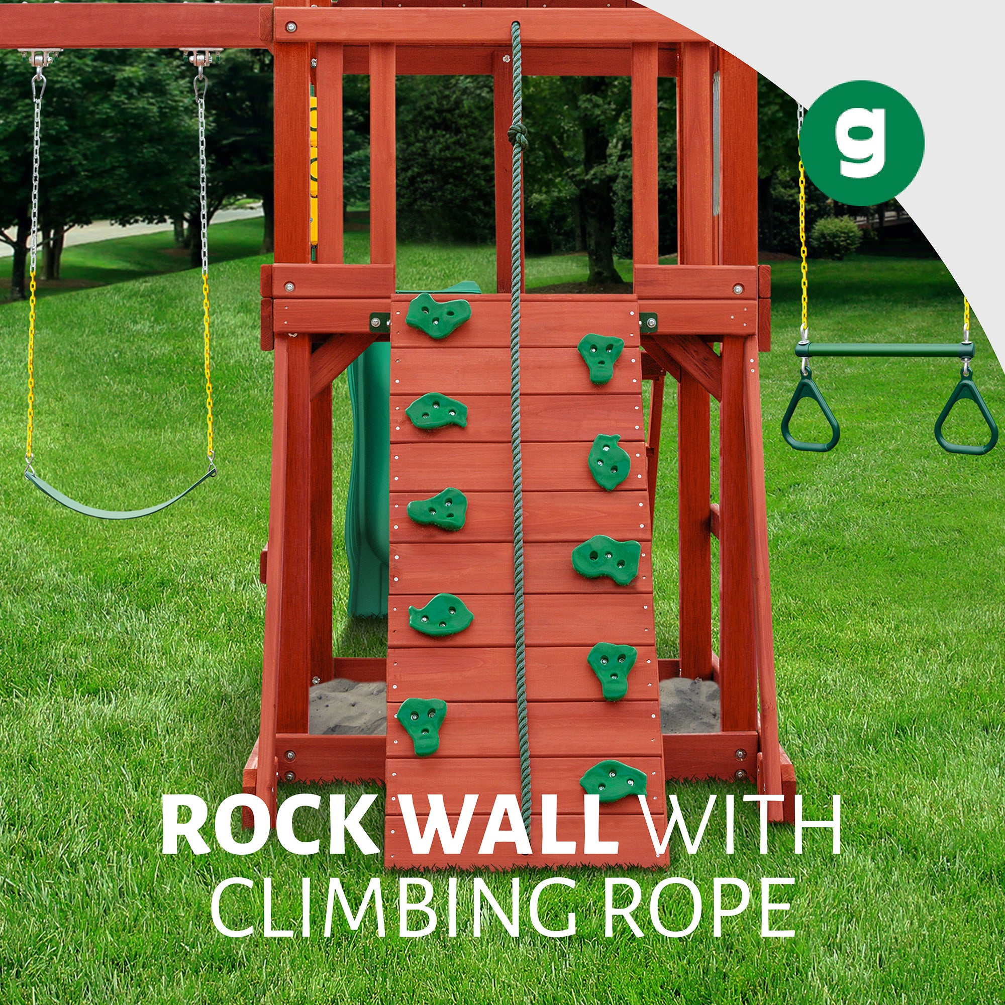 Double Down II Swing Set