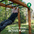 Homestead Swing Set for Kids