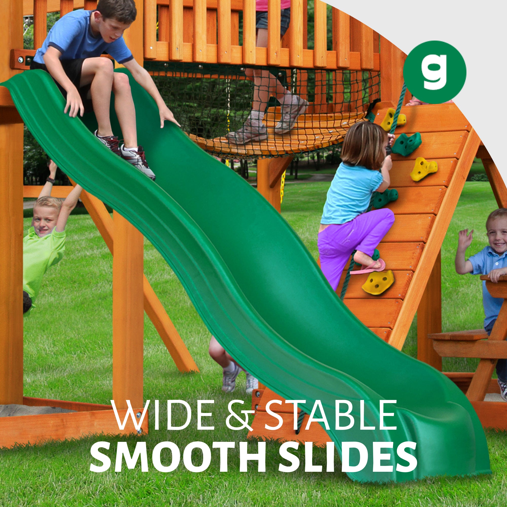 Wilderness Gym Swing Set