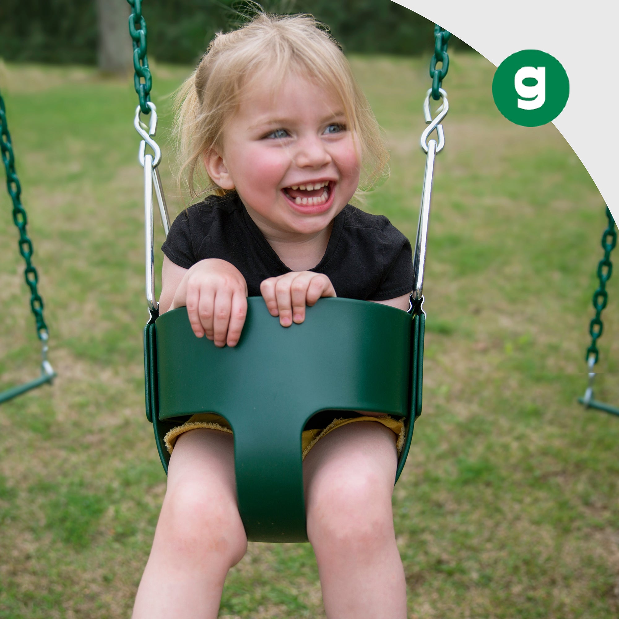 Full Bucket Toddler Swing