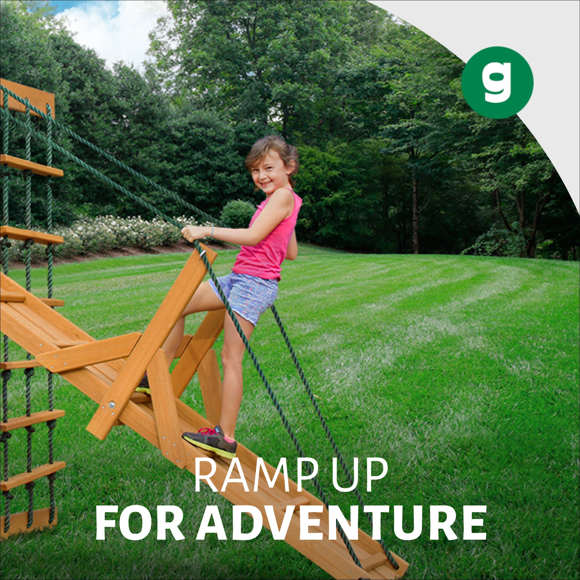 Frontier Swing Set | Gorilla Playsets